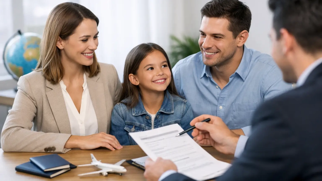 How to Include Children in a Visa Application